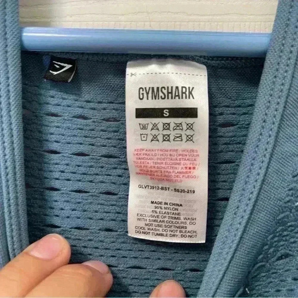 Gymshark Energy+ Seamless Loose Vest Sz Small - Picture 2 of 3